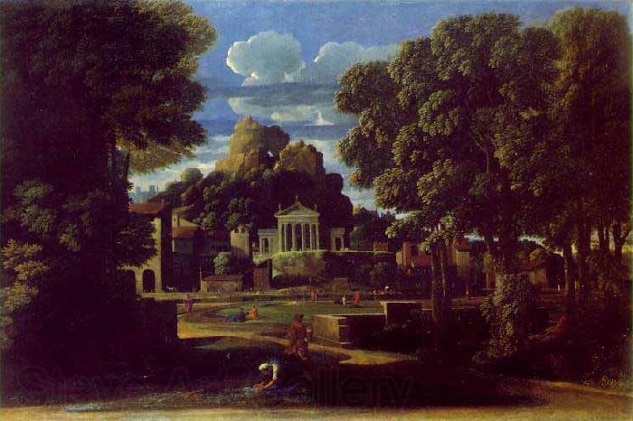 Nicolas Poussin Landscape with the Ashes of Phocion France oil painting art